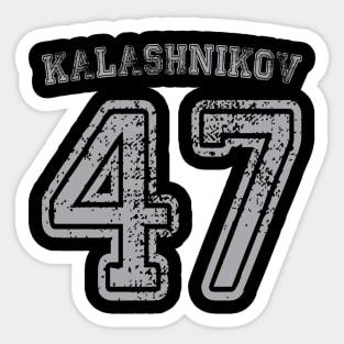 Kalashnikov AK47 Jersey Style Sticker